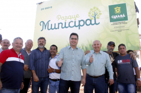 Prefeito lança parque de 10 hectares com investimento de R$ 5 mi em parceria com MP