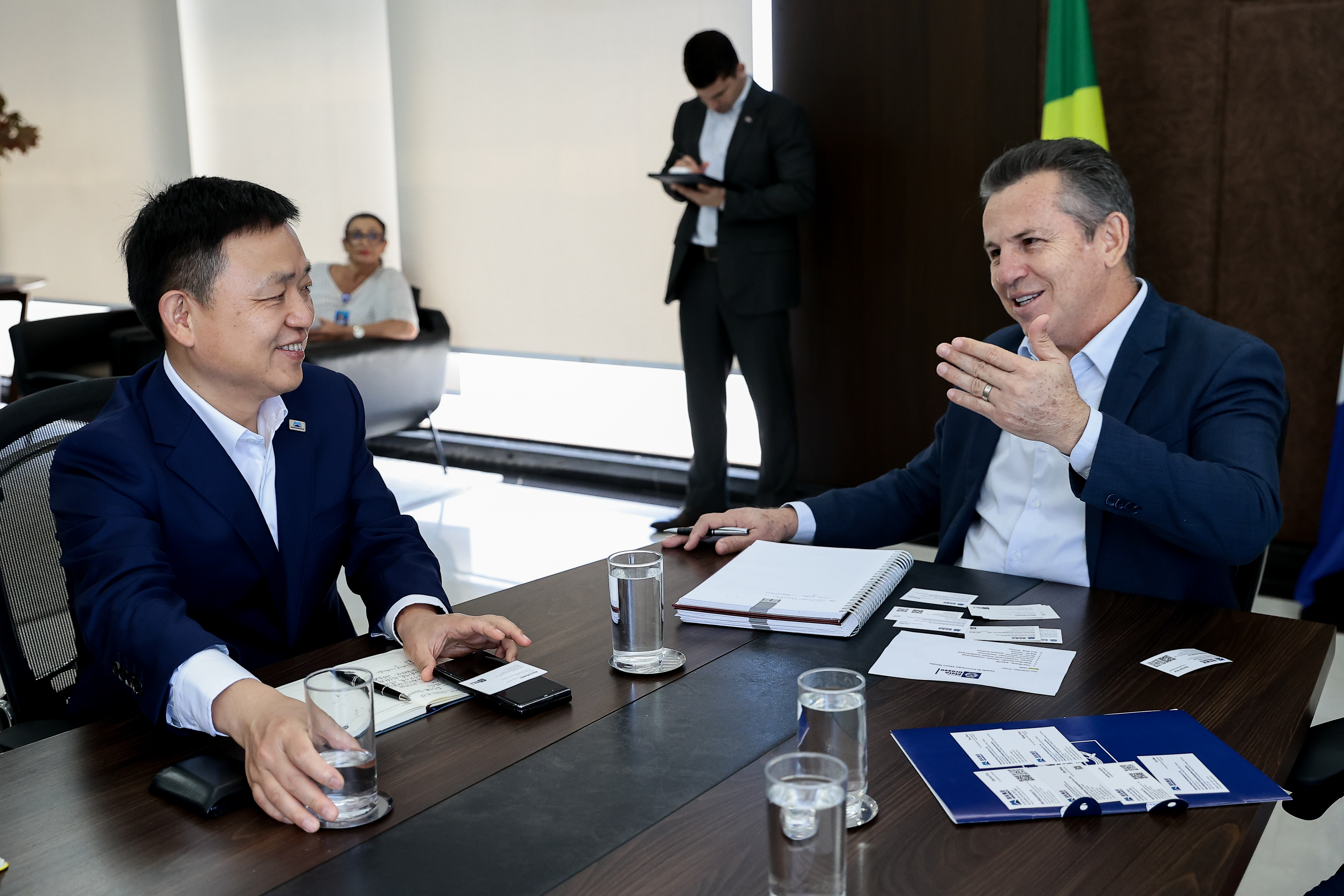 Reunião com Mendes: empresa chinesa aposta no potencial de MT