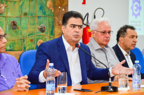 Na defesa do VLT, Emanuel Pinheiro pede união entre Poderes e bancadas 