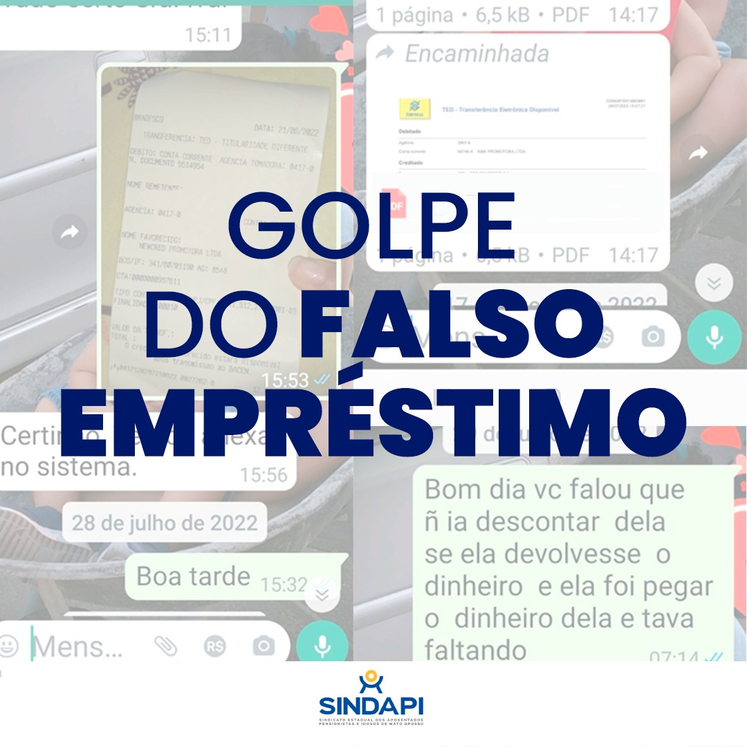 GOLPE DO FALSO EMPRÉSTIMO