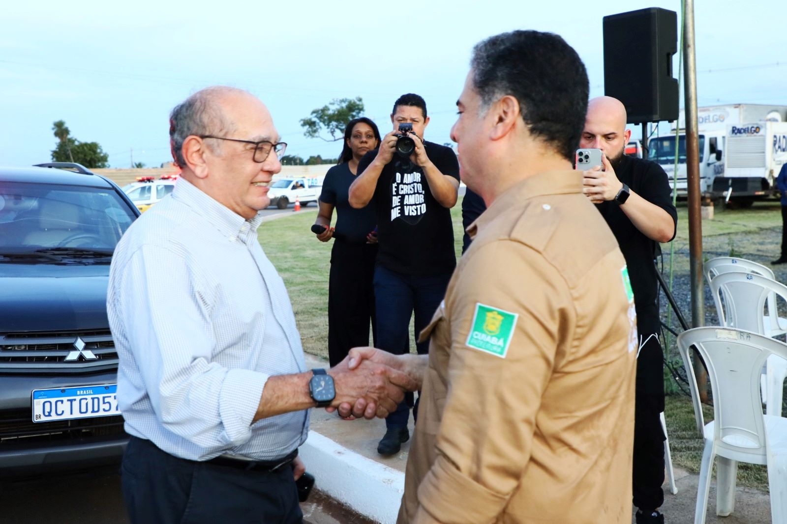 Contorno Leste: ministro Gilmar Mendes diz que Emanuel é cuidador da cidade