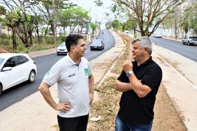 Prefeito vistoria obras da Avenida Rui Barbosa e destaca investimentos