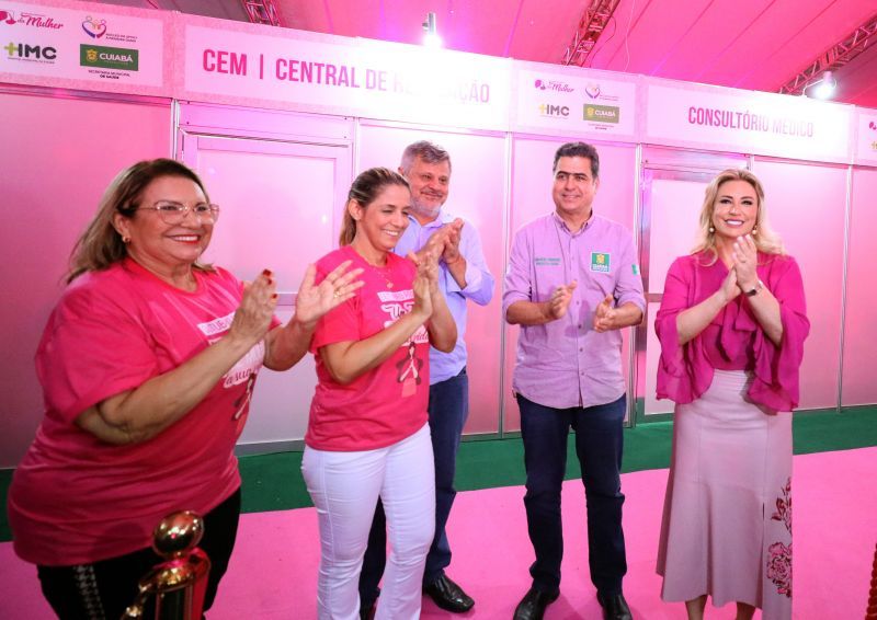 OUTUBRO ROSA - PARCERIA DA SECRETARIA DA MULHER