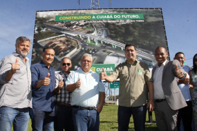 Prefeito assina ordem de serviço para início das obras de viaduto com investimento de R$ 16,3 mi