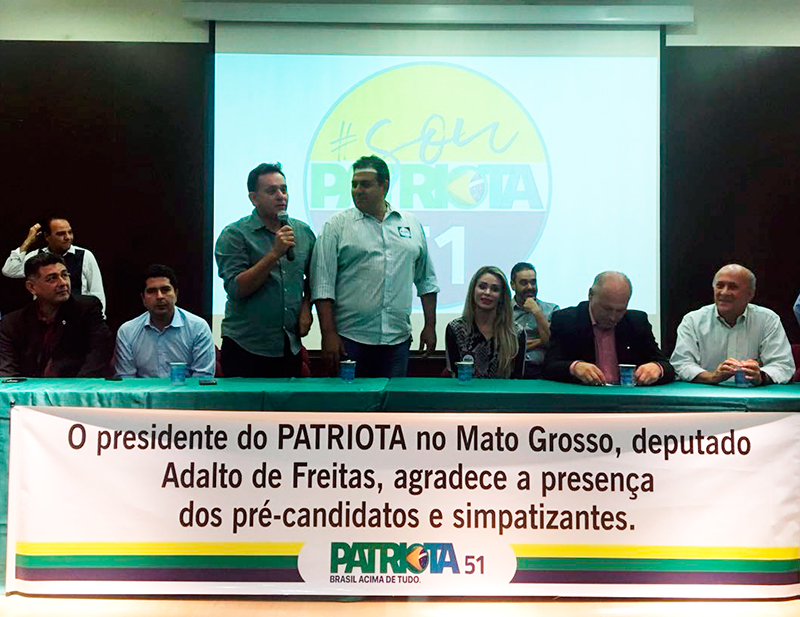 Patriotas confirma apoio ao projeto de reeleição do governador Pedro Taques 