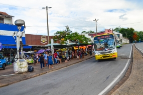 Praça Maria Taquara recebe estudos para instalação de novos pontos de ônibus