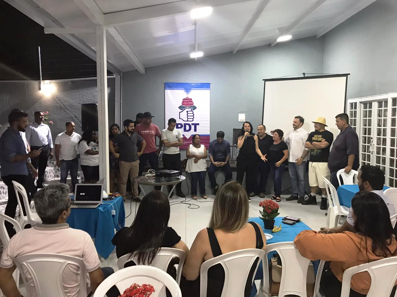 Em ato, líderes do PDT destacam disputa à prefeitura de Cuiabá