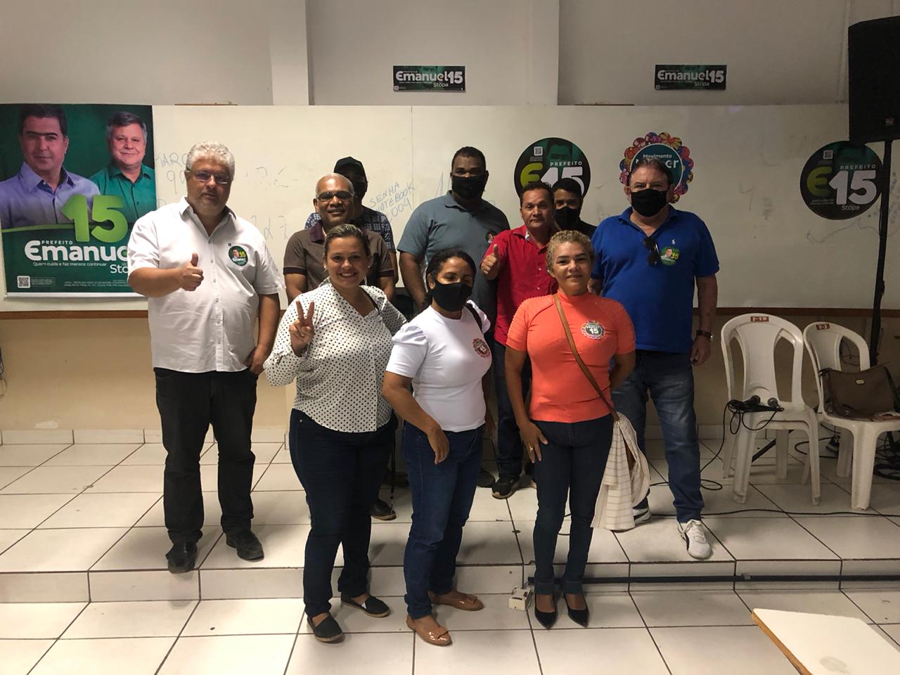 Prefeito confirma apoio de representantes do Patriotas na disputa à reeleição