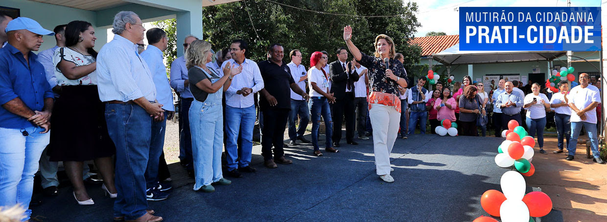 Prefeita anuncia investimentos na infraestrutura no bairro Nova Fronteira 