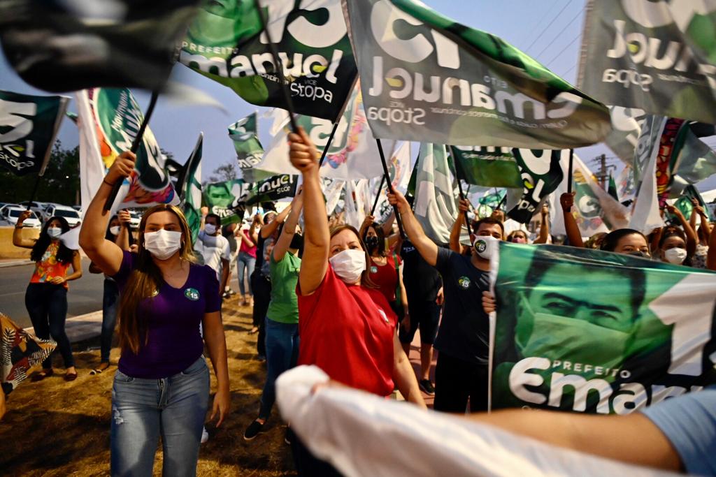 Corrida municipal: Emanuel presta conta do mandato