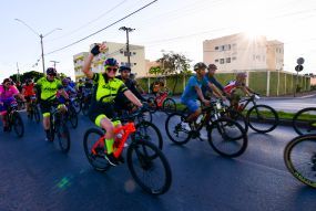 Pedal Ecológico arrecada cerca de 1,6 tonelada de alimentos