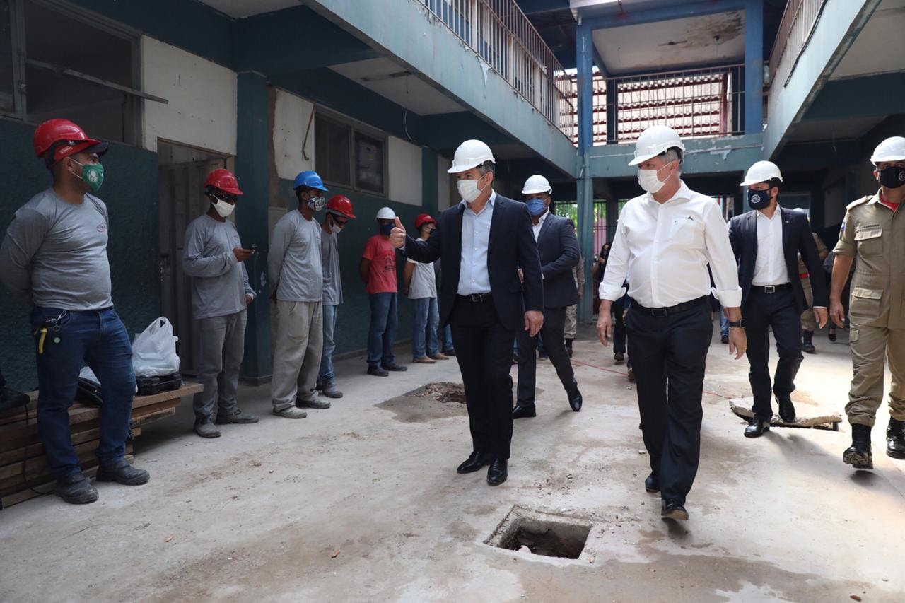Governador anuncia aumento do percentual de vacinas às Forças de Segurança
