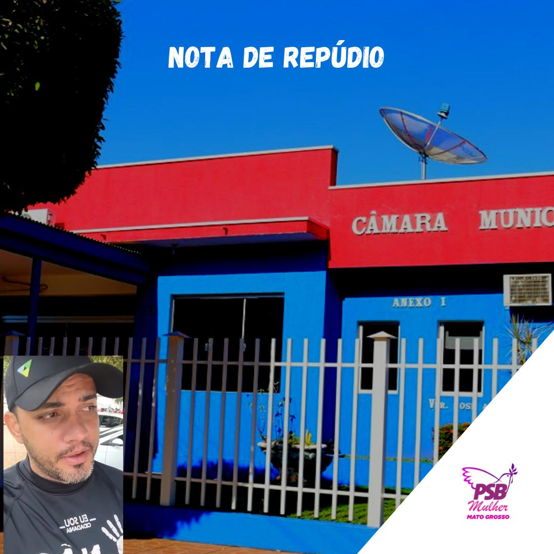 PSB MULHER - NOTA DE REPÚDIO