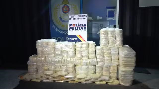 Operação da PM prende homem com grande quantidade de drogas