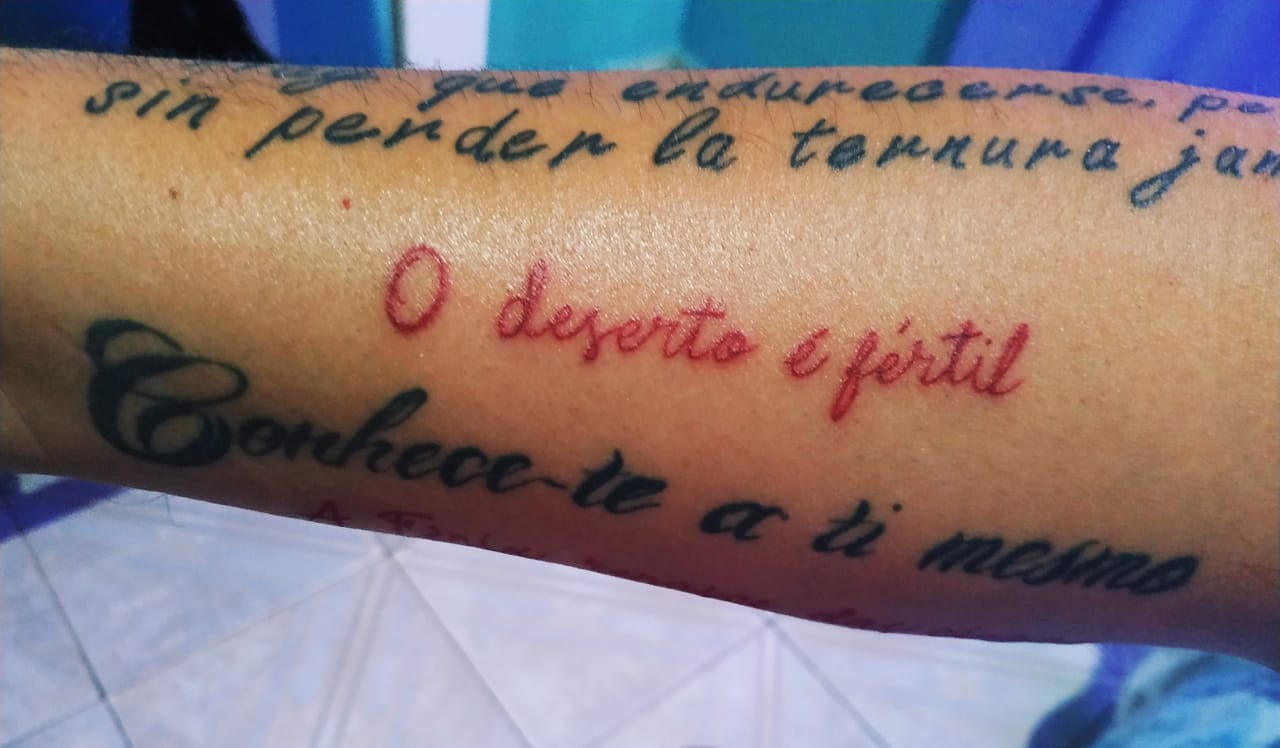 PAULO LEMOS: CAUSA E NOVAS TATOOS