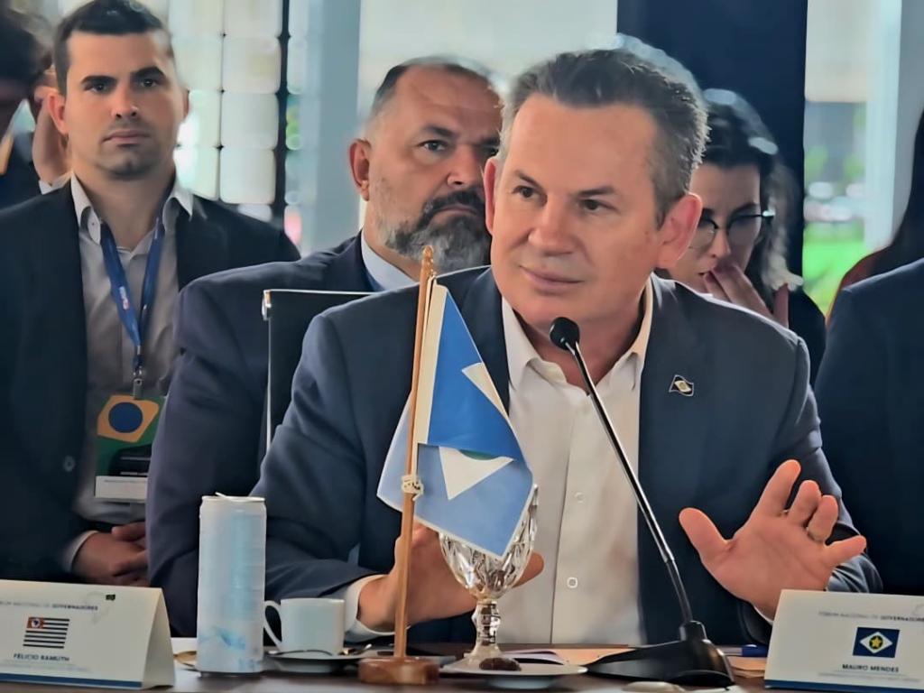 Governador Mauro Mendes defende cobrança aos países ricos