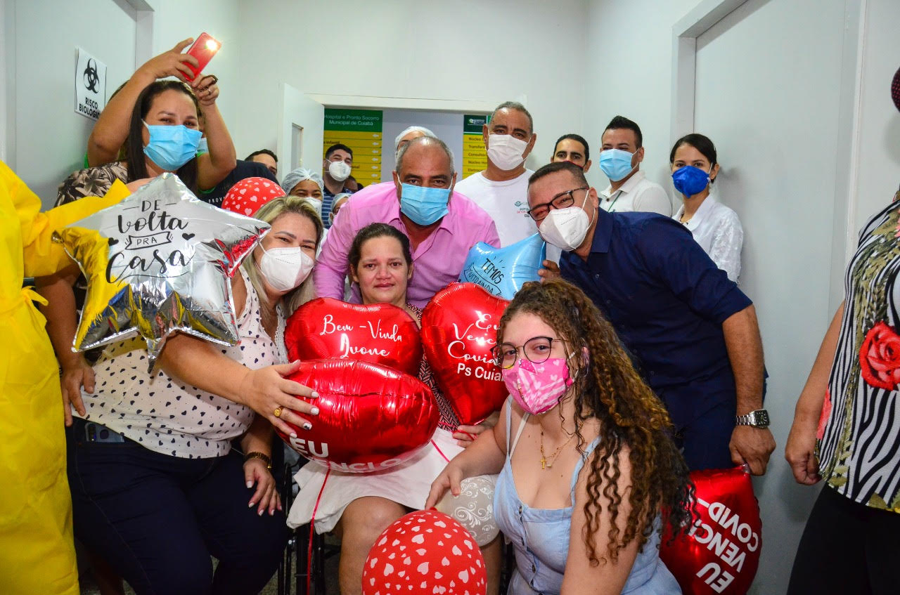 SECRETÁRIA DE CUIABÁ VENCE COVID 