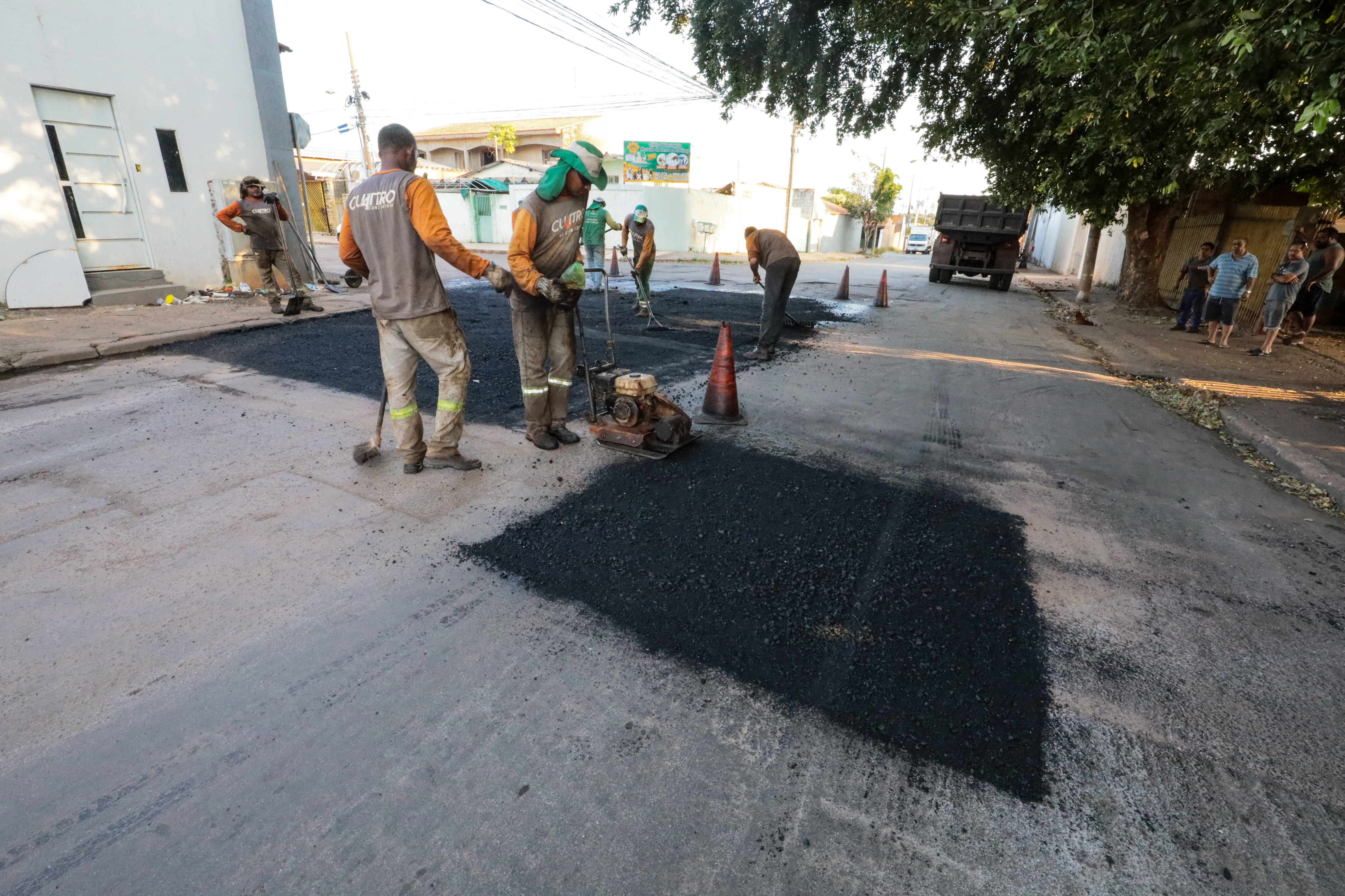 Cuiabá confirma: Operação tapa-buracos atende quatro regiões da cidade
