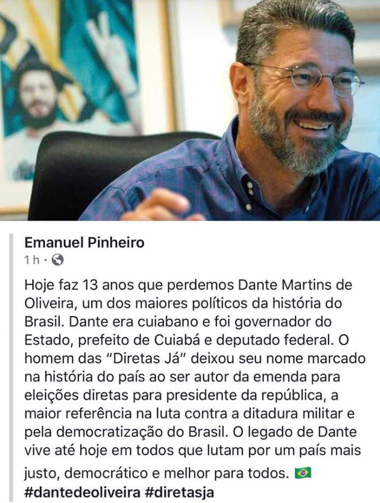 EMANUEL: 13 ANOS SEM DANTE