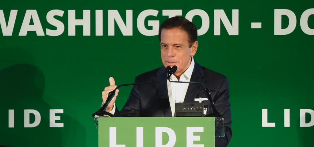 João Doria elogia: crescimento em MT ocorre por segundo