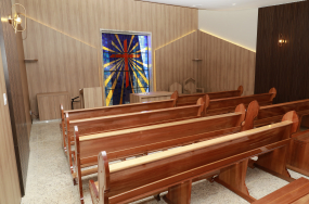 Prefeito e primeira-dama entregam capela do HMC