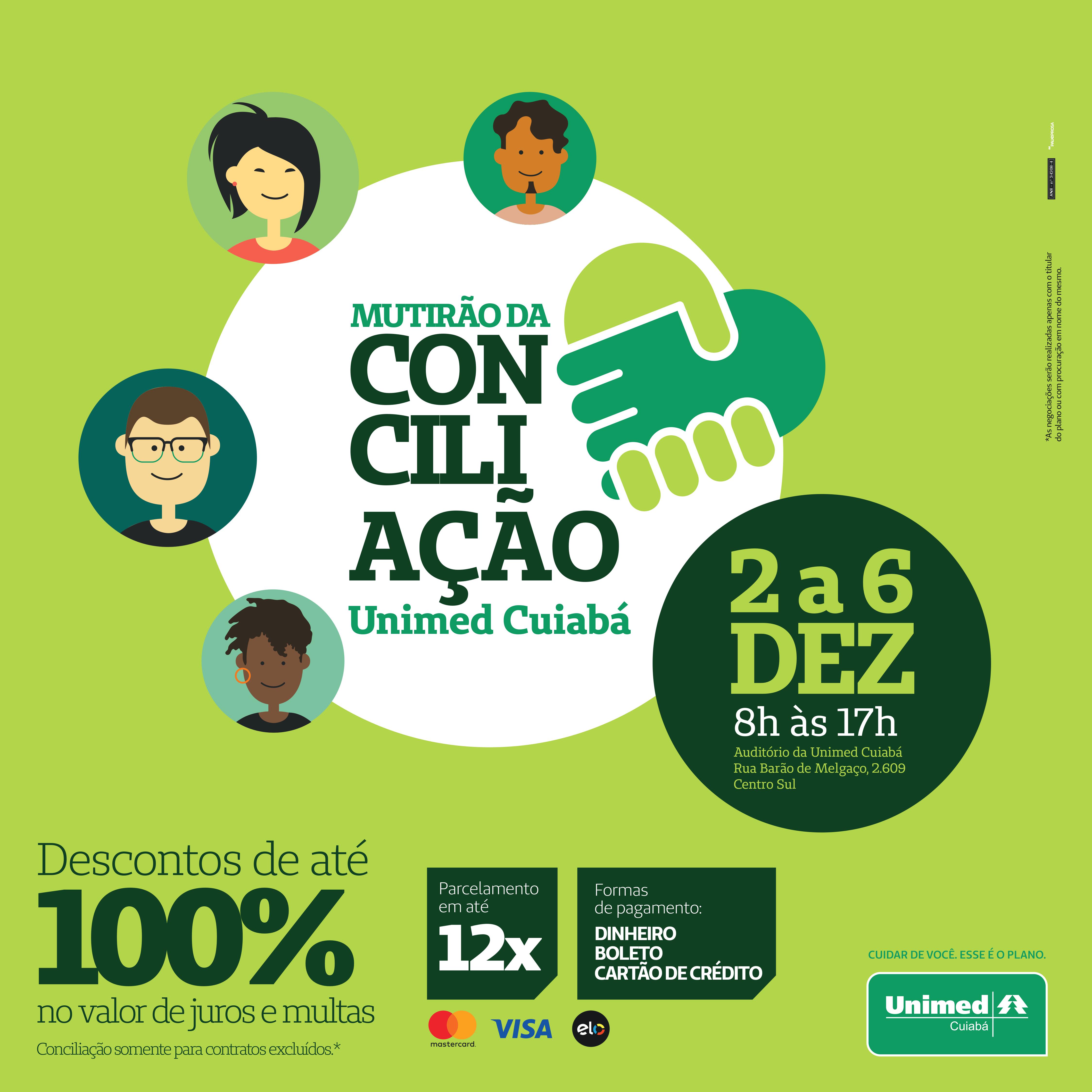 Unimed Cuiabá realiza mutirão de conciliação de débitos