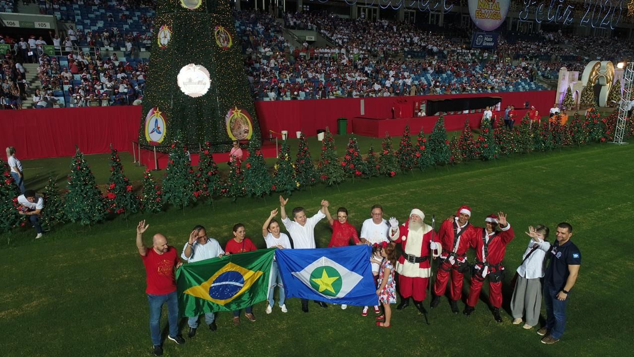 Governo promove festa natalina para seis mil crianças carentes de MT
