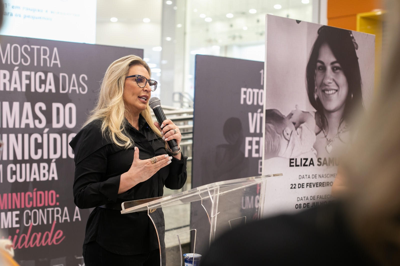 Cuiabá: Exposição das vítimas de feminicídio segue no Shopping Pantanal 