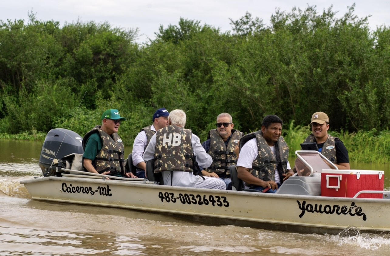 WF - VISTORIA DNIT NO RIO PARAGUAI