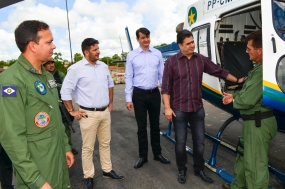 Prefeito anuncia primeiro heliponto para deslocamento de pacientes do novo PS